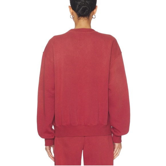 Polo Ralph Lauren Arctic Fleece Crew Sweatshirt in Red Snapper size small - Picture 4 of 7